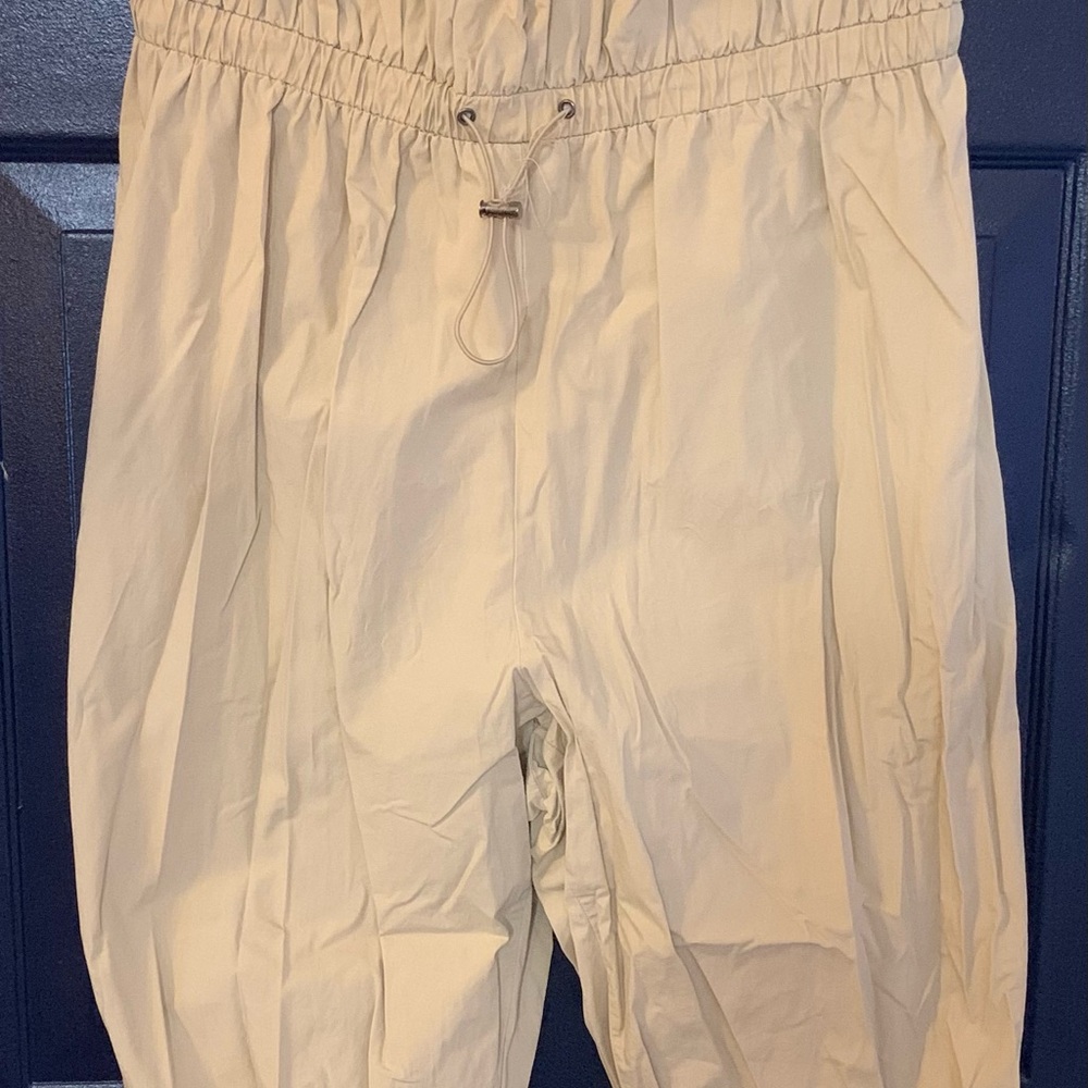 Women’s Strapless Cream Pant Jumpsuit